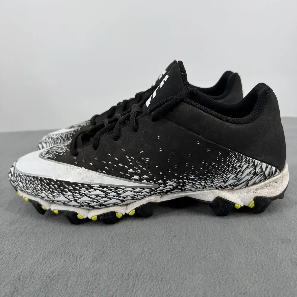 Nike Vapor Shark 2 Fastflex Football Cleats Mens 10 Black White 833391-001